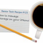How to manage storage on the iphone