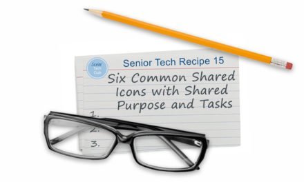 Six Common Shared Icons with Shared Purpose and Shared Tasks