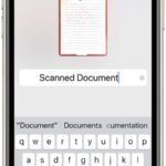 How to Scan Documents using the File app.