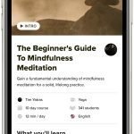 Senior Tech Tuesday #25 - Exploring Meditation Apps